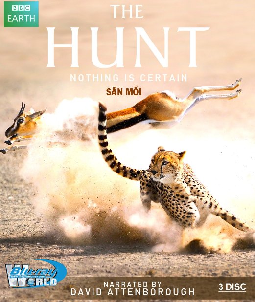 B3167.The Hunt 2016 - SĂN MỒI 2D25G (3 DISC) (DTS-HD MASTER 5.1)